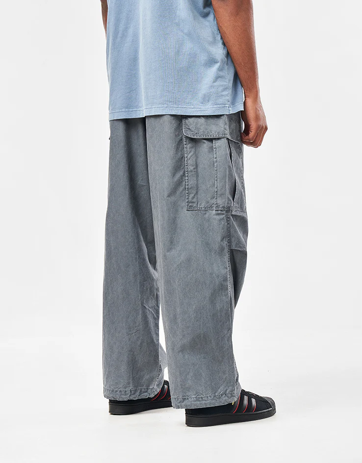 Obey Giant Cargo Pant - Pigment Anthracite - Image 3