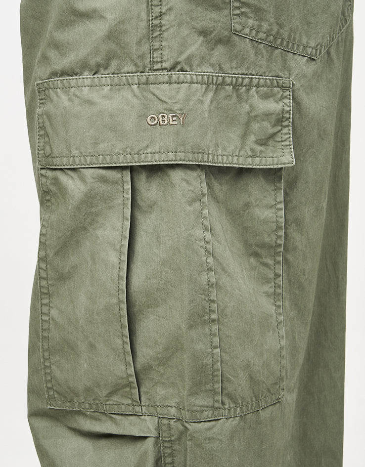 Obey Giant Cargo Pant - Pigment Lichen Green - Image 15
