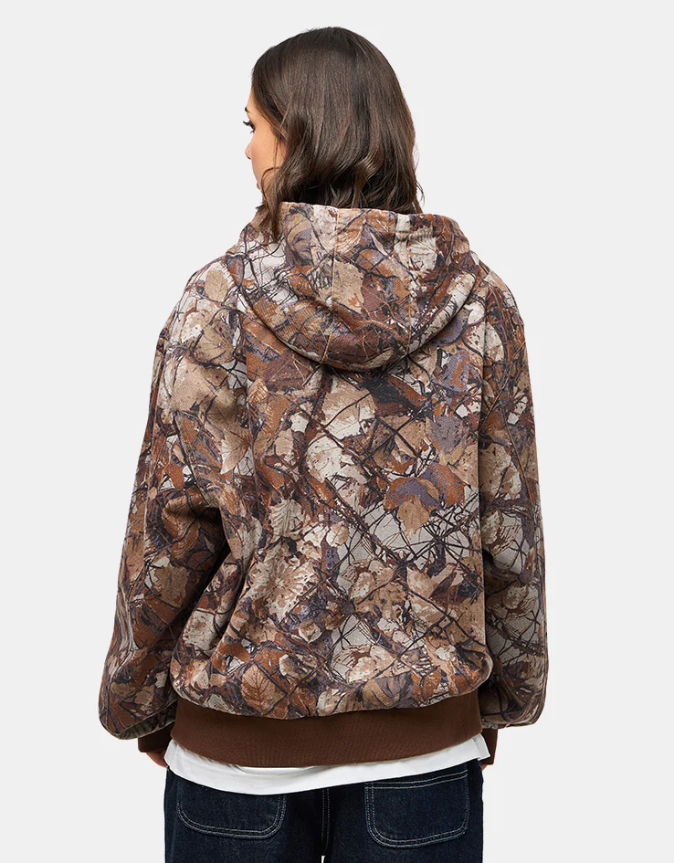 Obey Glen Zip Up Jacket - Fence Camo Multi - Image 10