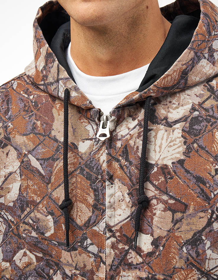 Obey Glen Zip Up Jacket - Fence Camo Multi - Image 4