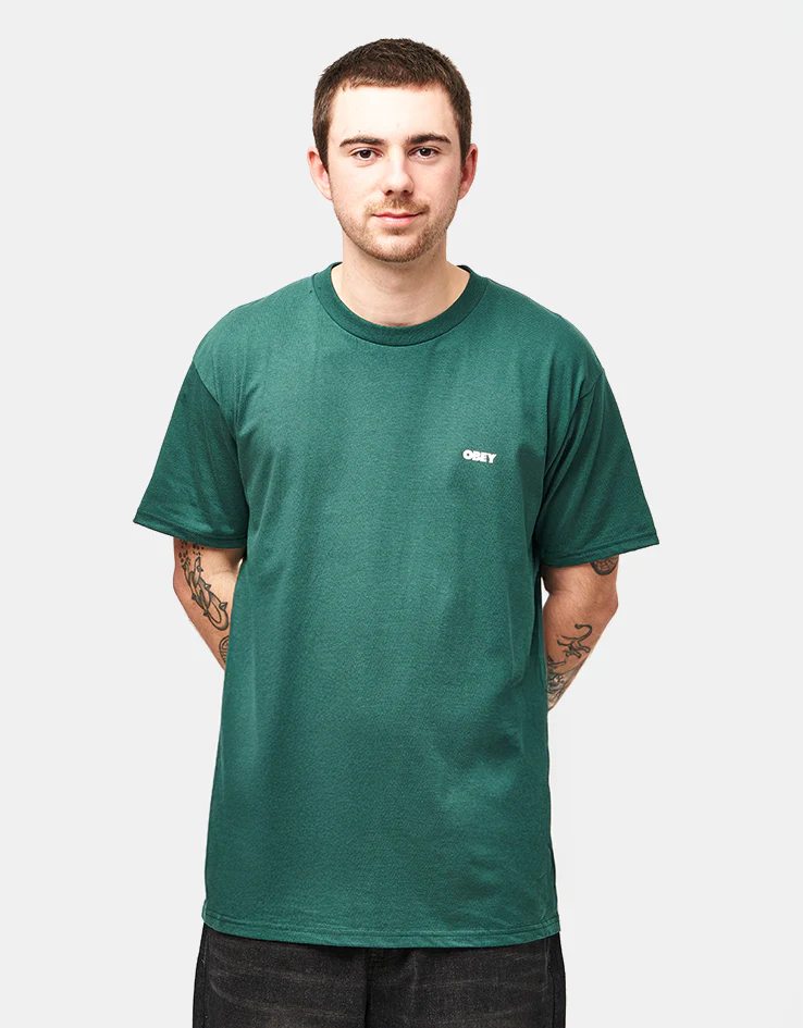 Obey In Bloom T-Shirt - Rainforest - Image 2