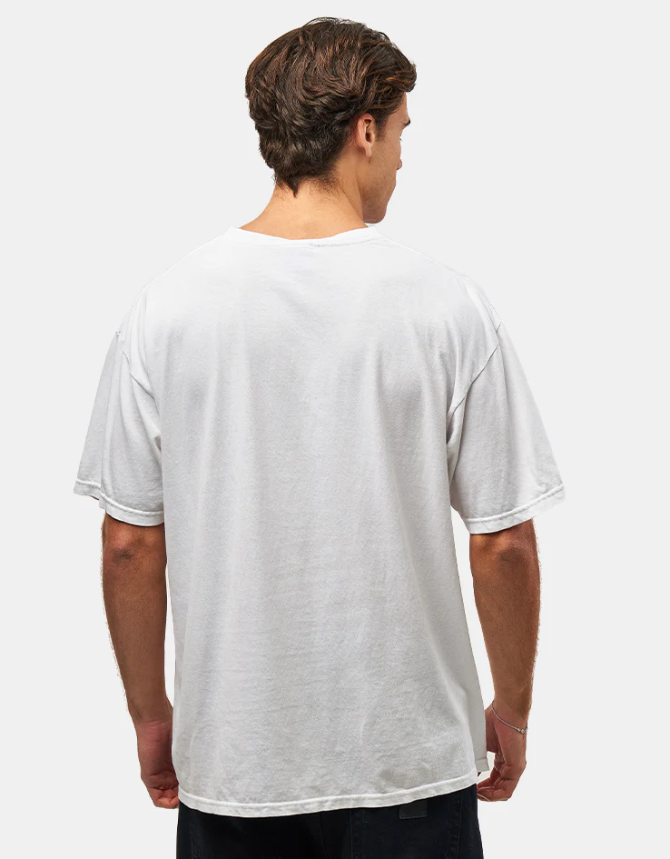 Obey Rose Tribal Vintage Oversized T-Shirt - White - Image 2
