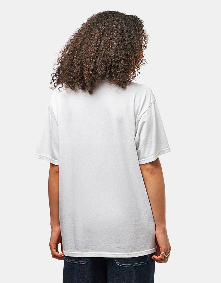 Obey Rose Tribal Vintage Oversized T-Shirt - White - Image 5