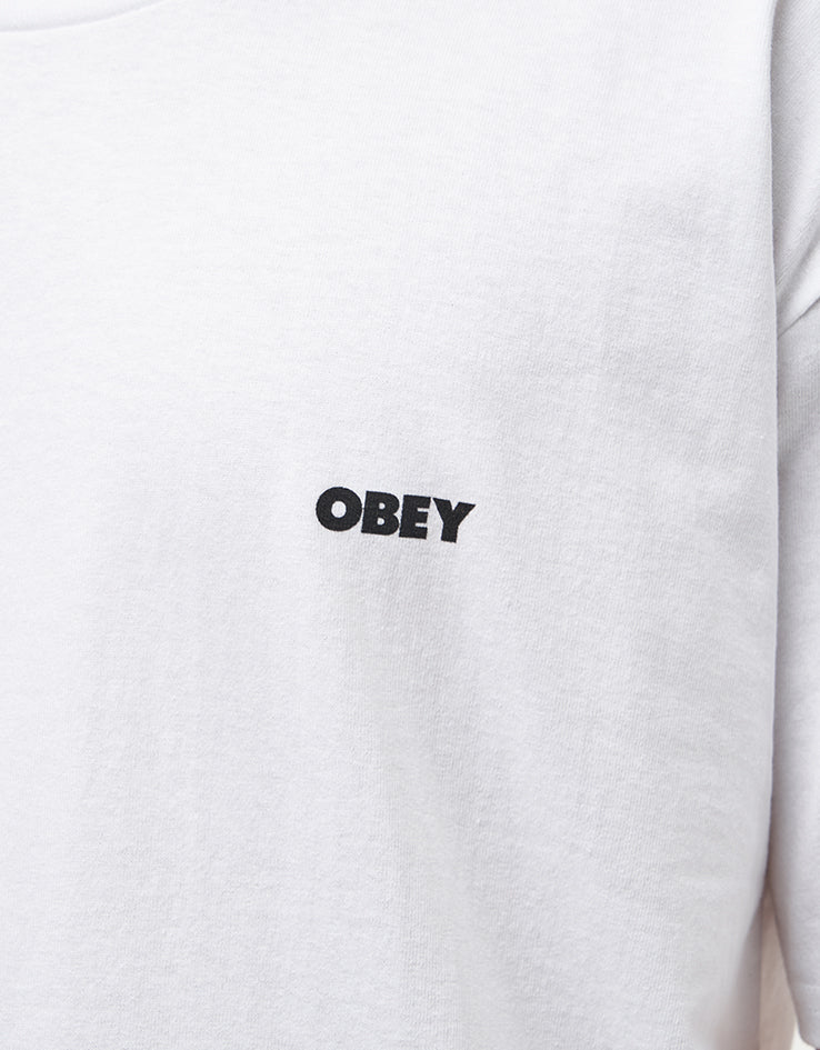 Obey Visual Studios T-Shirt - White - Image 4