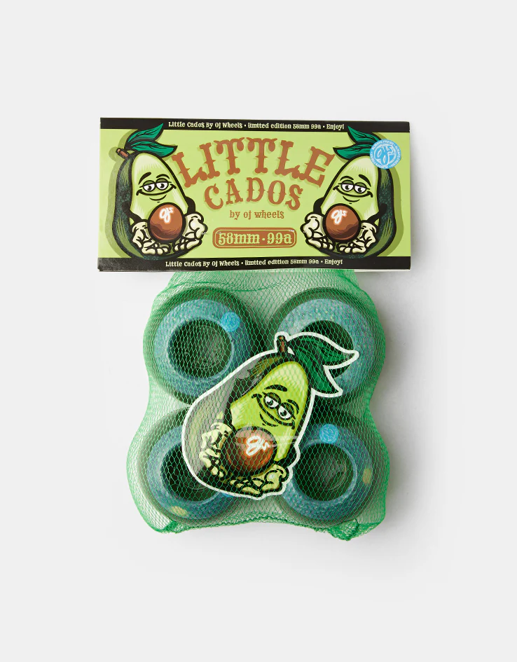 OJ Avocado Lil Doodies 99a Skateboard Wheels - 58mm - Image 5