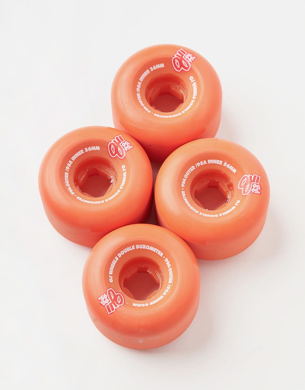 OJ Double Duro 99a/95a Skateboard Wheels - 56mm - Image 3
