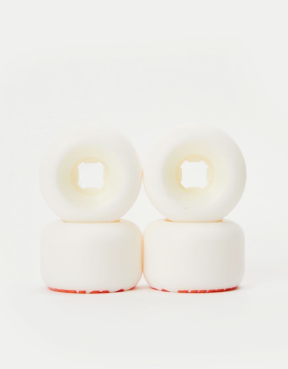 OJ Double Duro Mini Combo 101/95a Skateboard Wheels - White/White-Orange - Image 5