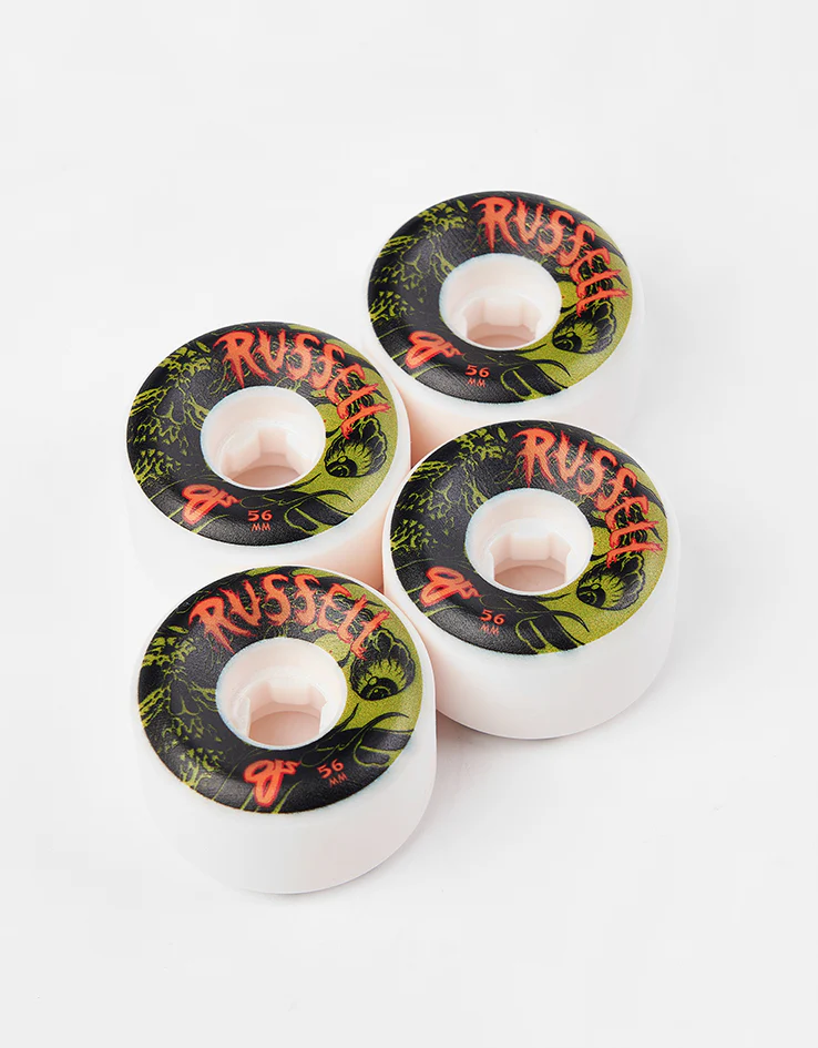 OJ Russell Optic Nightmare Elite Hardline 99a Skateboard Wheels - 56mm - Image 2