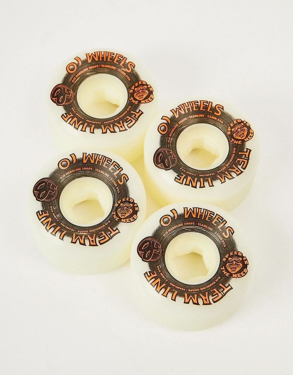 OJ Team Line Hardline 99a Skateboard Wheel - Image 2