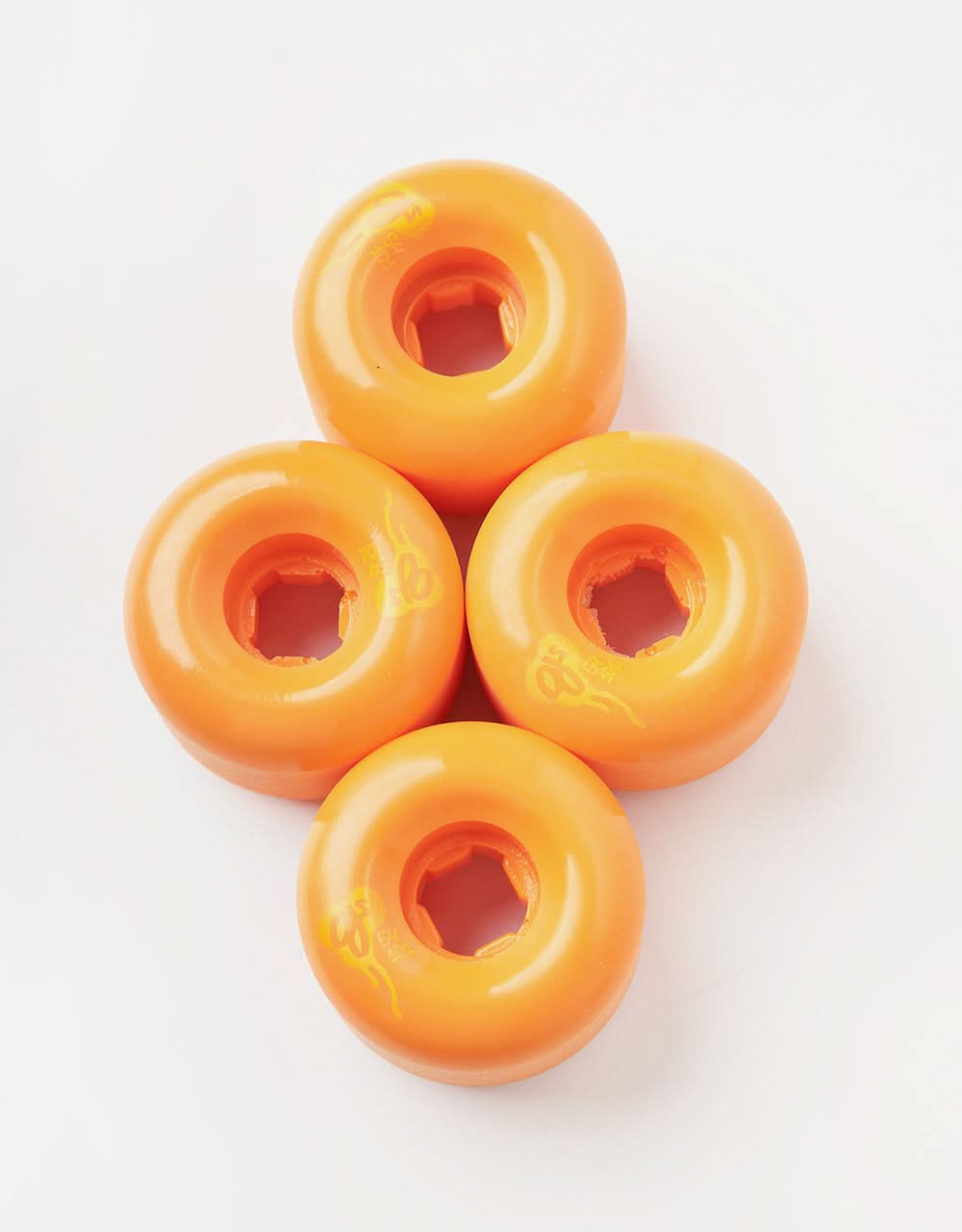 OJ Throw Ups Chubbies Citrus 101a Skateboard Wheels - 54mm - Image 3