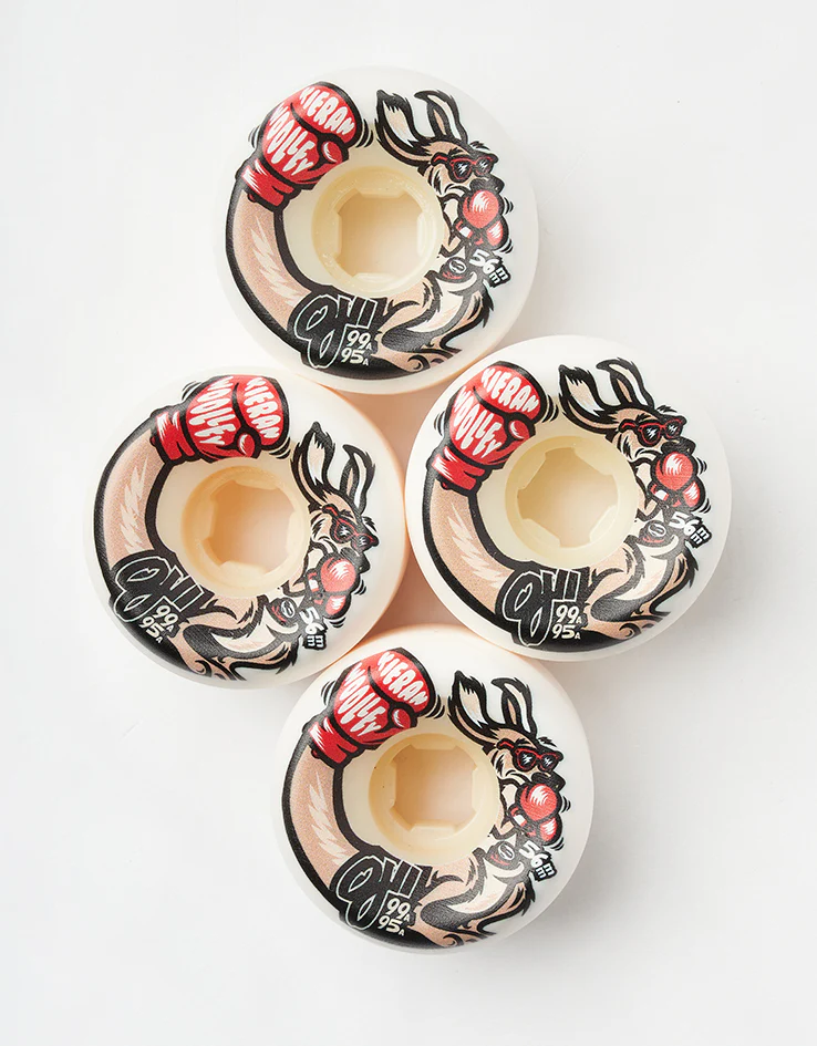 OJ Woolley Roo Double Duro Mini Combo 99a/95a Skateboard Wheels - 56mm - Image 2