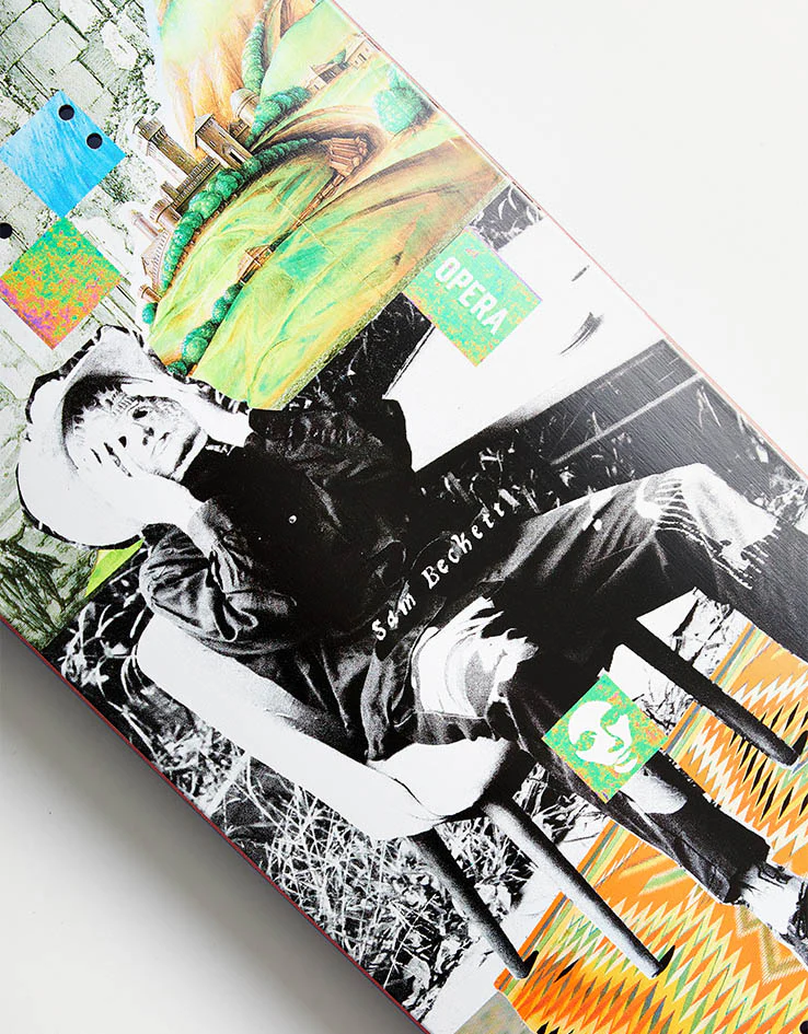 Opera Beckett Collage EX7 Skateboard Deck - 8.75" - Image 3