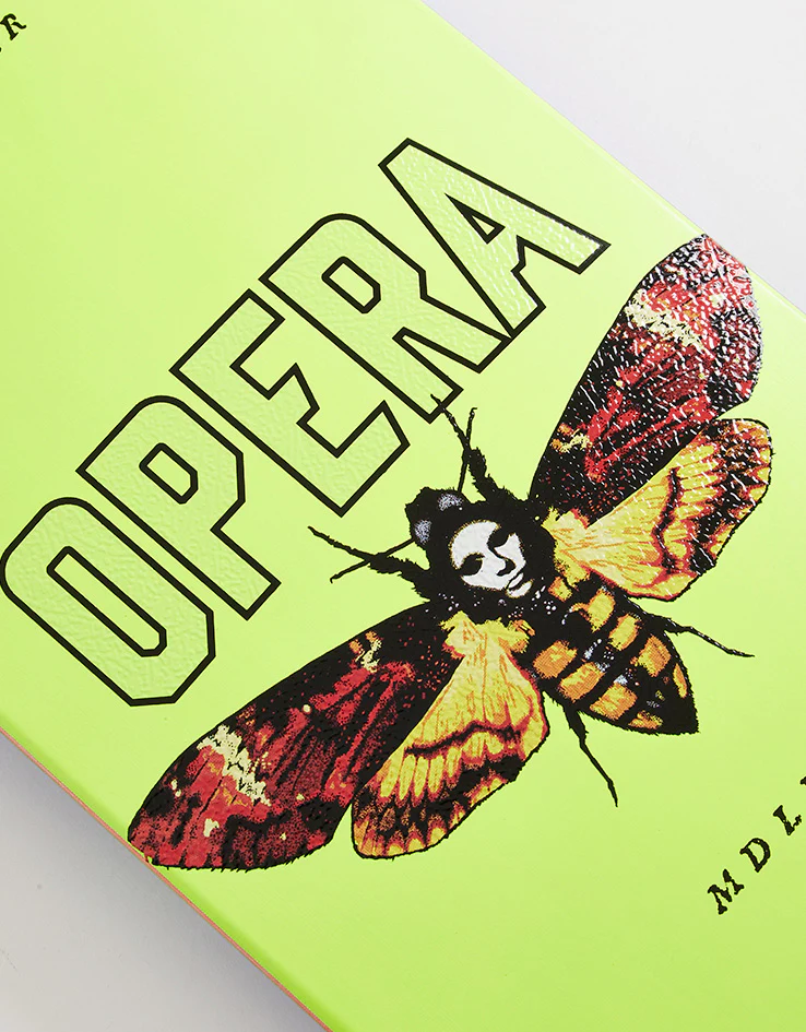 Opera Clay Moth EX7 Skateboard Deck - 8.5" - Image 2