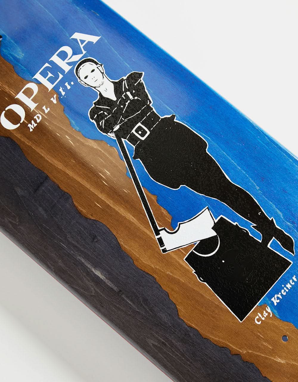 Opera Kreiner Cutter EX7 Skateboard Deck - 8.5" - Image 2