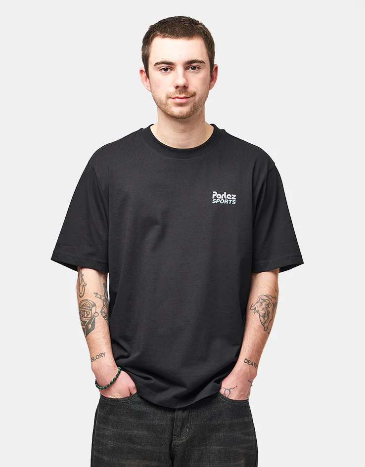 Parlez Burbank T-Shirt - Black - Image 2