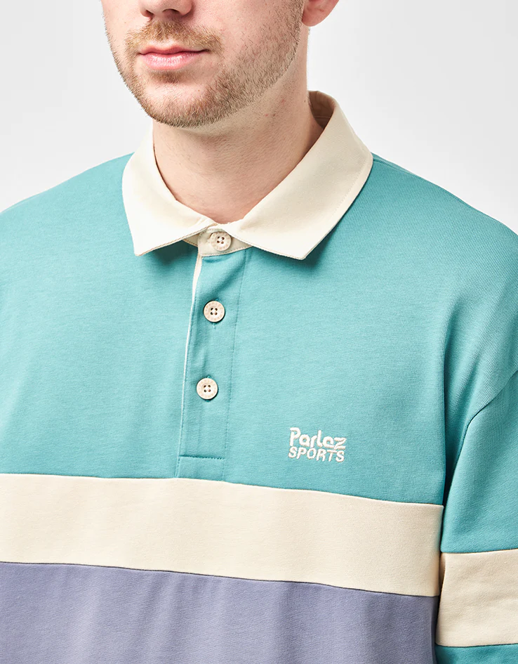 Parlez Plaza Rugby Shirt - Purple Haze - Image 3