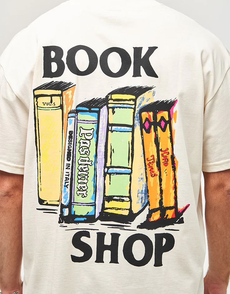 Pas De Mer Black Book T-Shirt - Cream - Image 3
