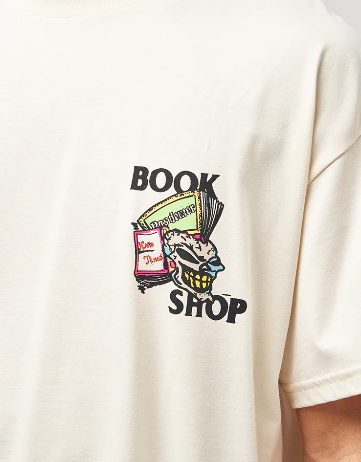 Pas De Mer Black Book T-Shirt - Cream - Image 4