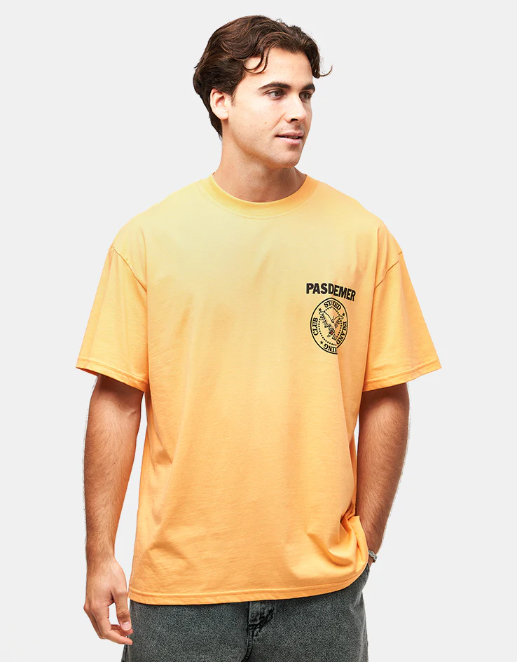 Pas De Mer Fishing Club T-Shirt - Orange - Image 2