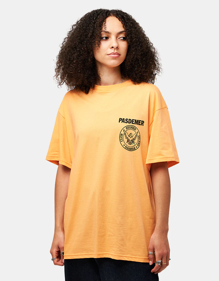Pas De Mer Fishing Club T-Shirt - Orange - Image 7