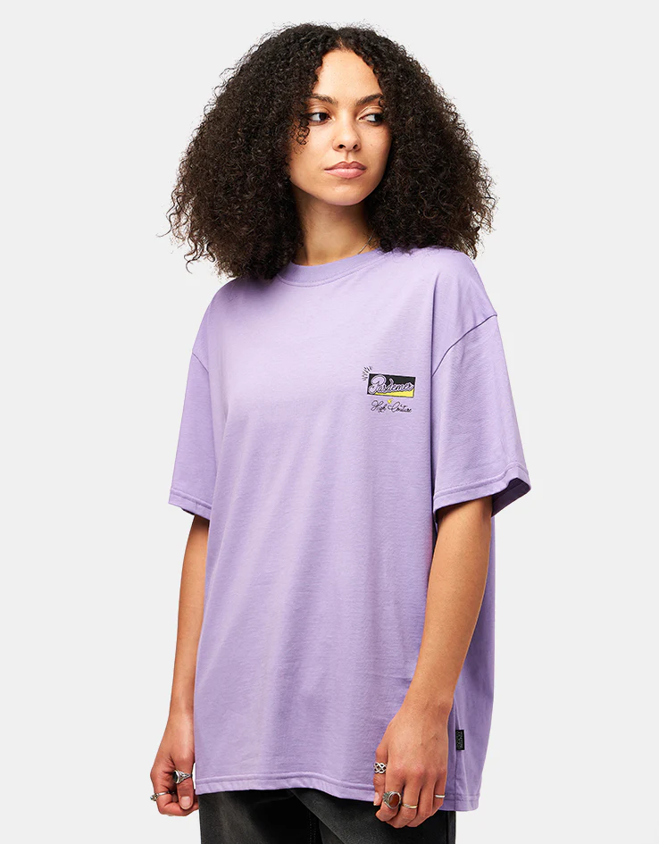Pas De Mer Fresh Cocktails T-Shirt - Light Purple - Image 7