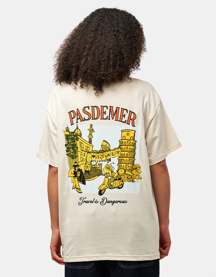 Pas De Mer I Love Italy T-Shirt - Cream - Image 6