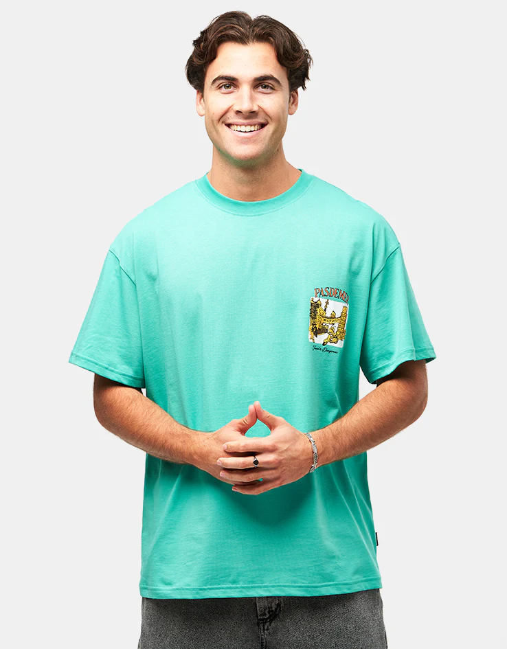 Pas De Mer I Love Italy T-Shirt - Mint Green - Image 2