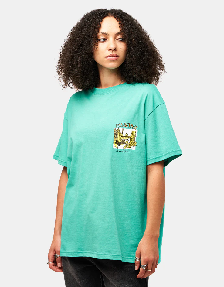 Pas De Mer I Love Italy T-Shirt - Mint Green - Image 7