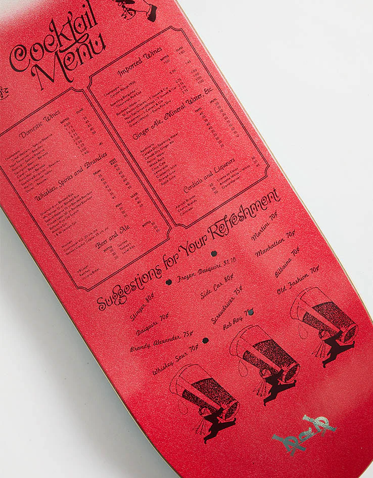 Pass Port Dean Menu Series Skateboard Deck - 8" - Image 3
