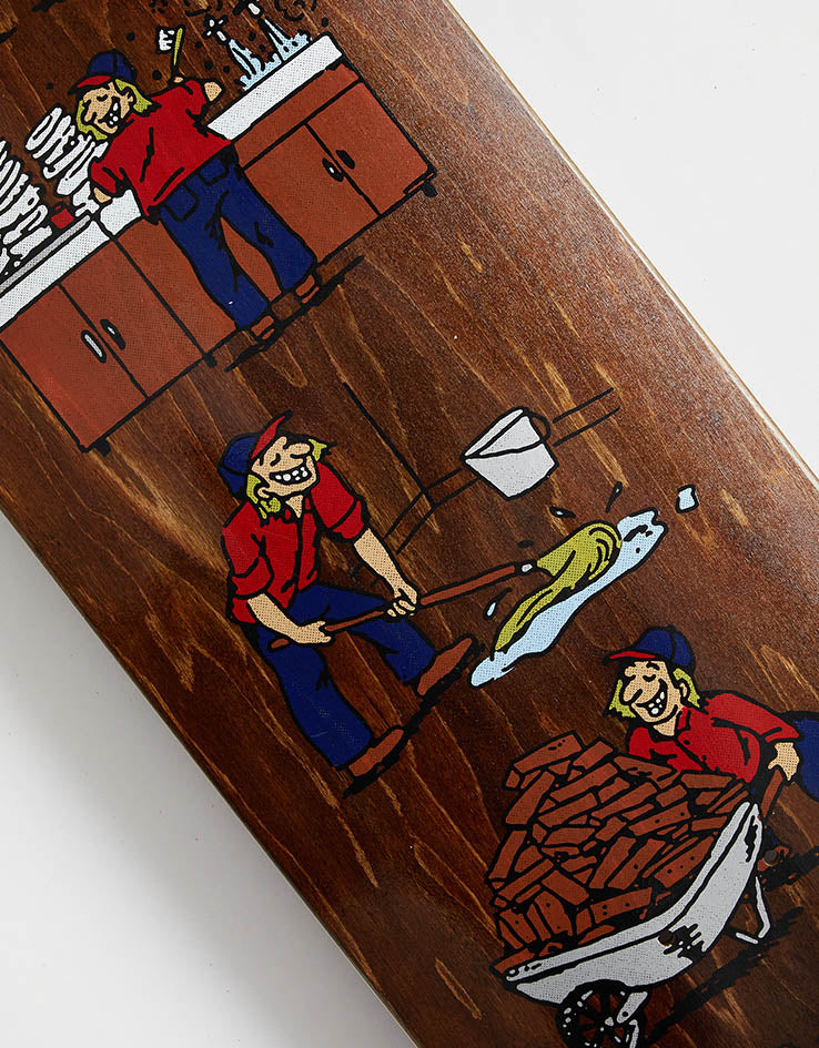 Pass Port Eetu Smiling Through It Skateboard Deck - Image 2