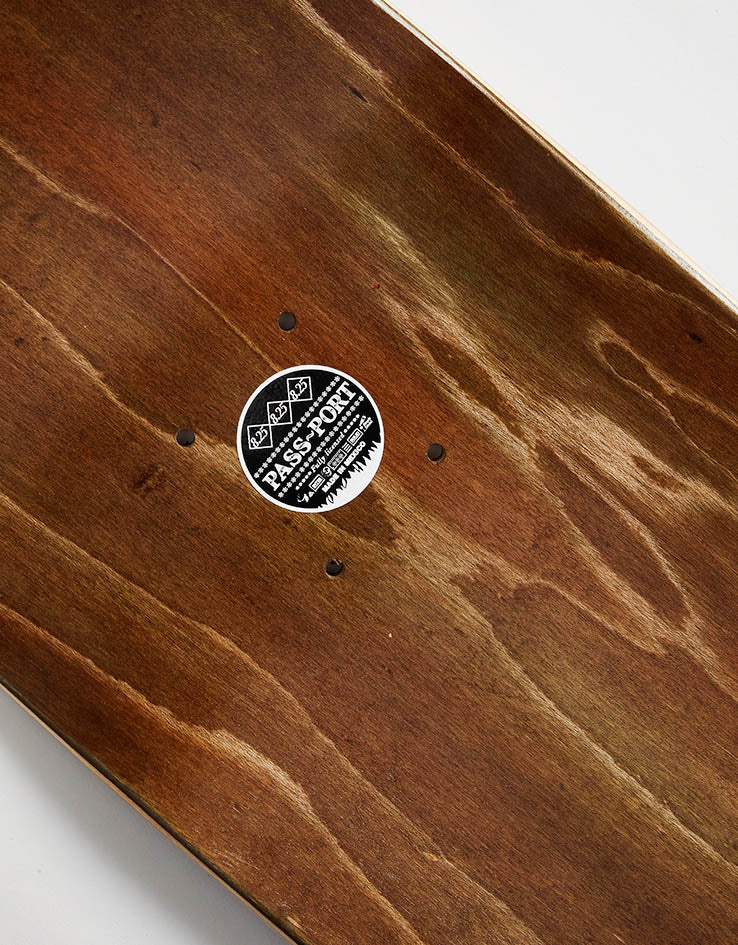 Pass Port Eetu Smiling Through It Skateboard Deck - Image 4
