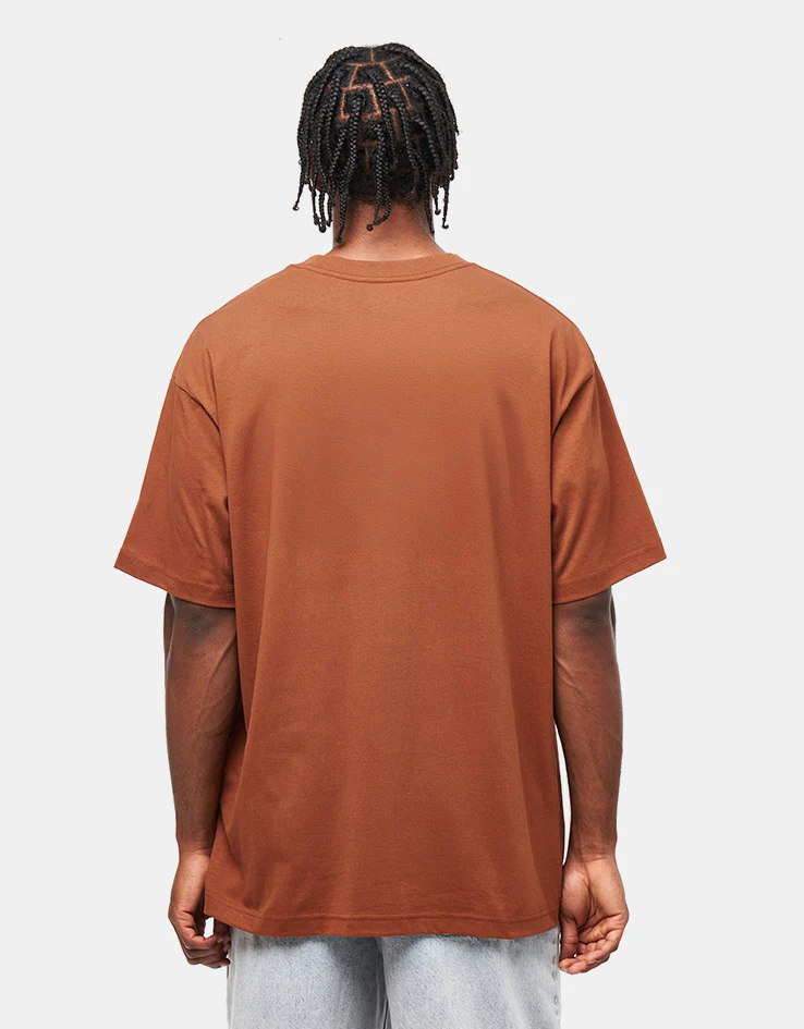 Pass Port Glyph T-Shirt - Choc - Image 2