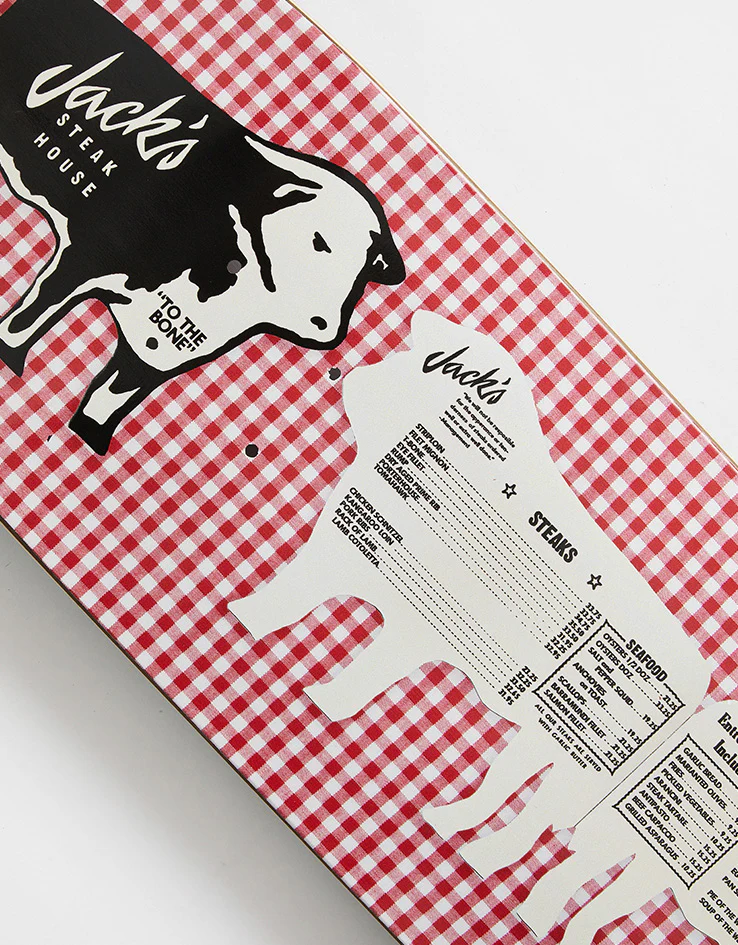 Pass Port Jack Menu Series Skateboard Deck - 8.5" - Image 2