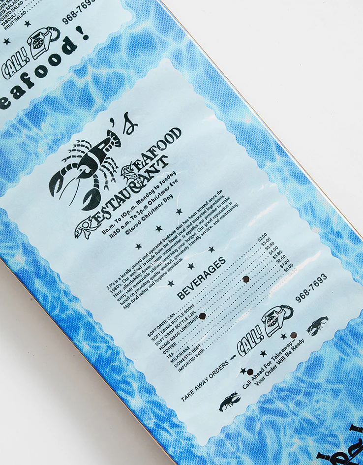 Pass Port Josh Menu Series Skateboard Deck - 8.375" - Image 2
