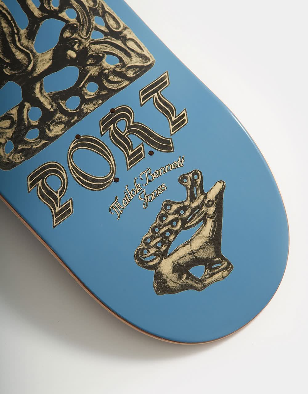 Pass Port Matlok Bronzed Age Series Skateboard Deck - 8.5" - Image 2