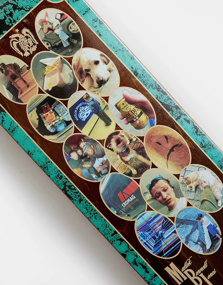Pass Port Matlok Yearbook Series Skateboard Deck - 8.25" - Image 3