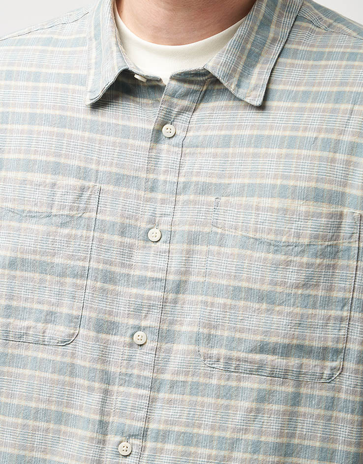 Patagonia Back Step S/S Shirt - Stroll: Blue Sage - Image 3