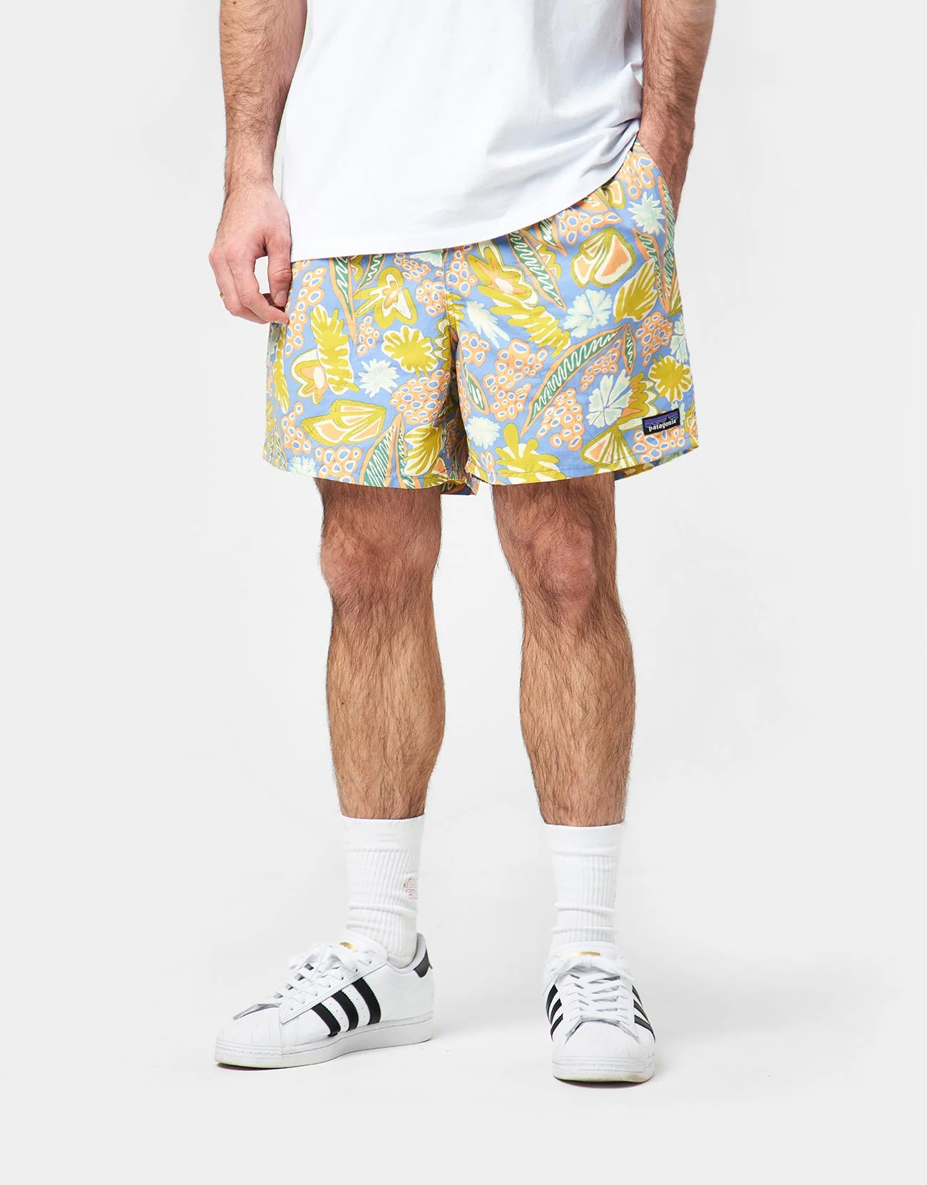 Patagonia Baggies 5" Shorts - Flourish: Abundant Blue