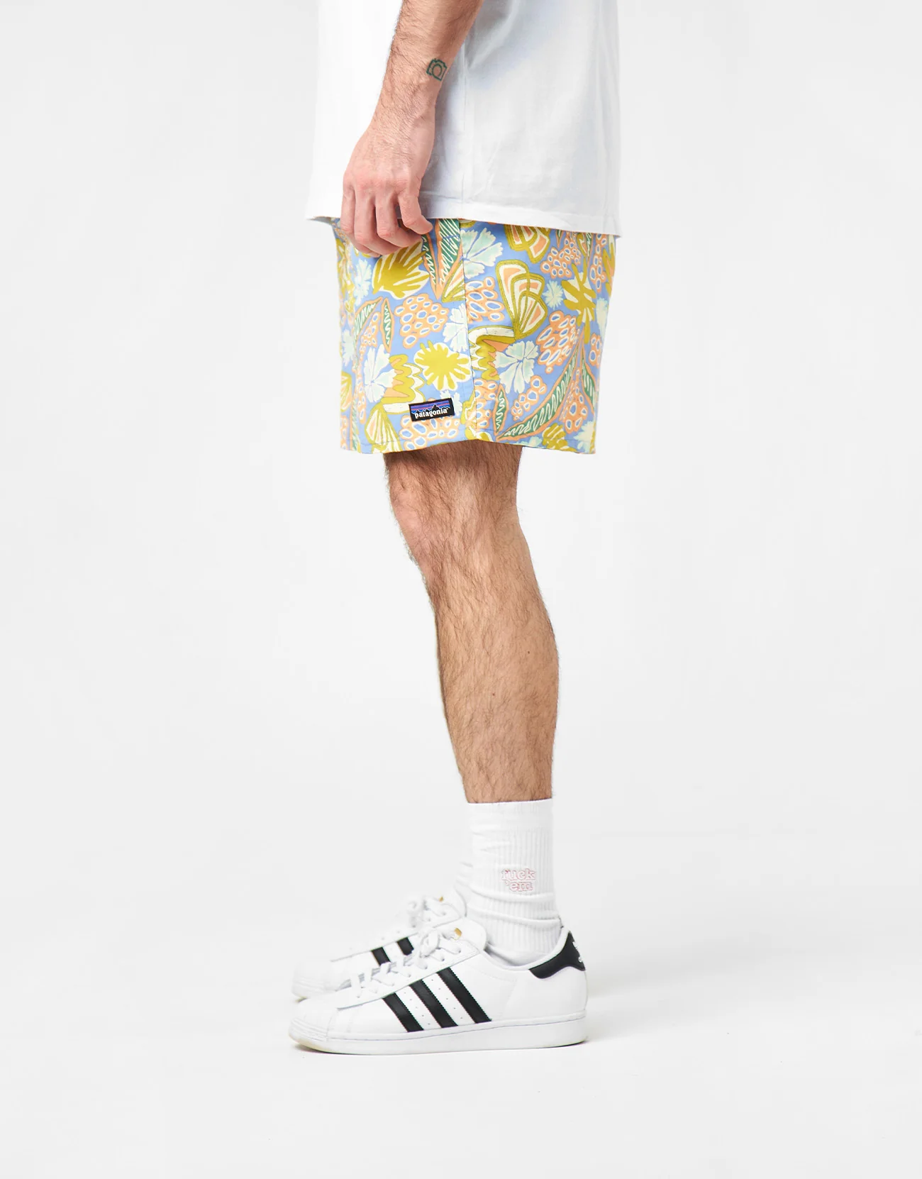 Patagonia Baggies 5" Shorts - Flourish: Abundant Blue - Image 2