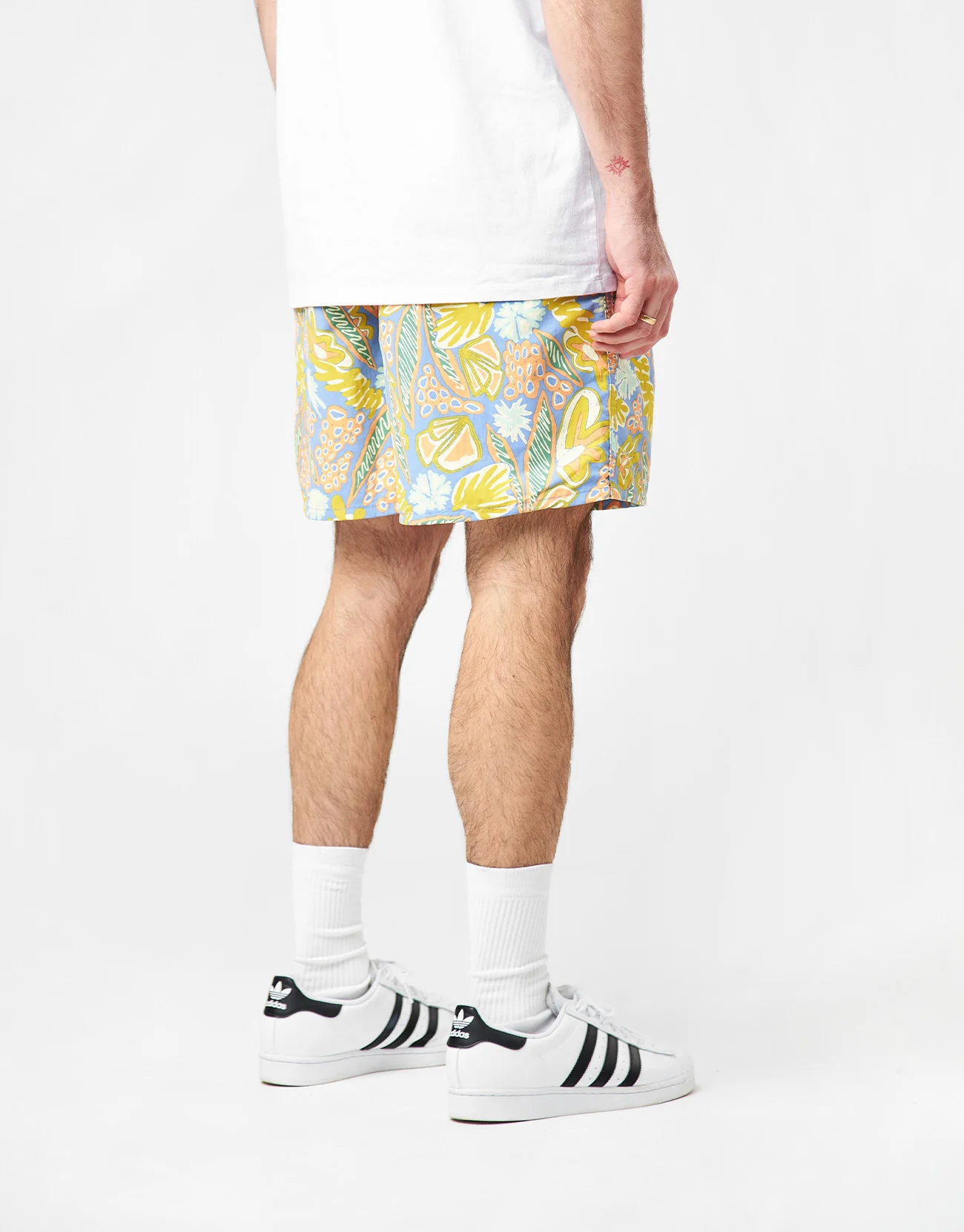 Patagonia Baggies 5" Shorts - Flourish: Abundant Blue - Image 3