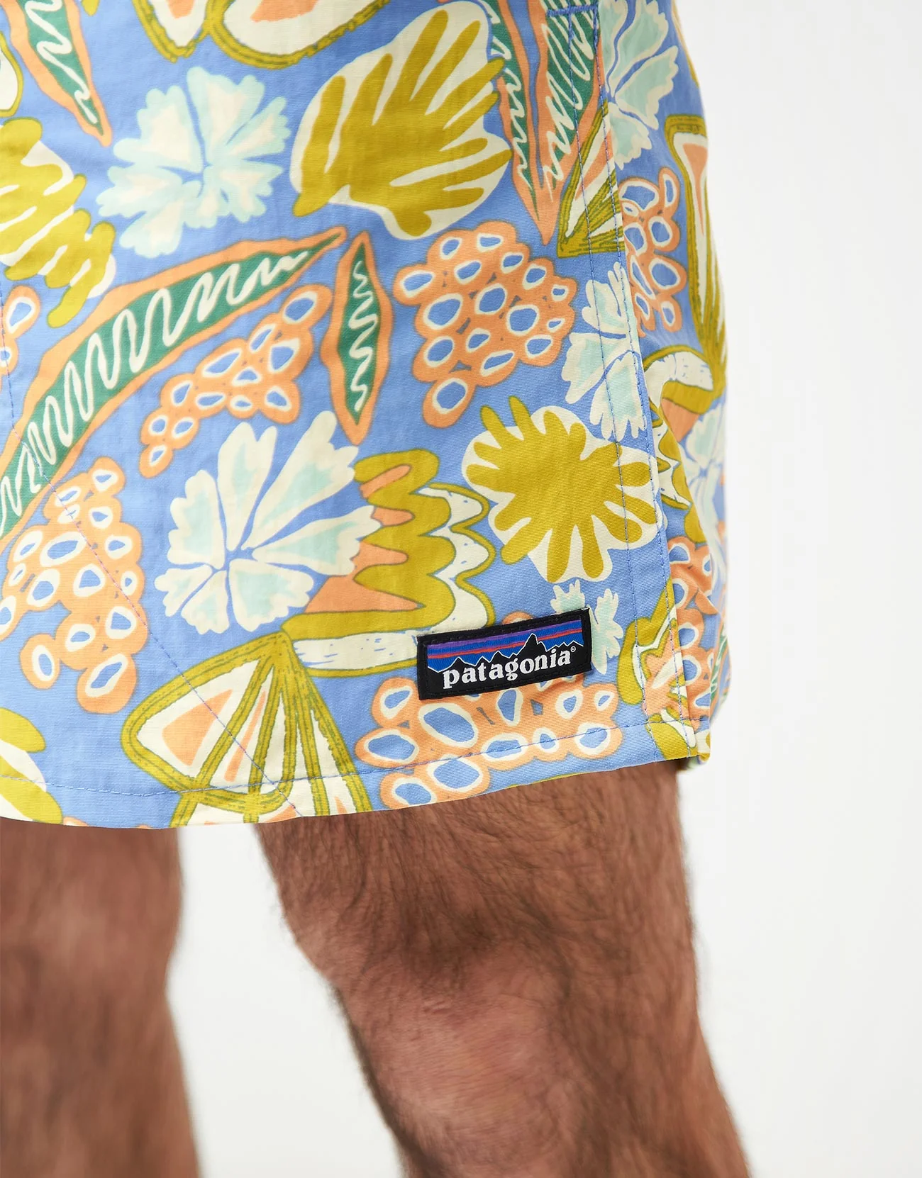 Patagonia Baggies 5" Shorts - Flourish: Abundant Blue - Image 4