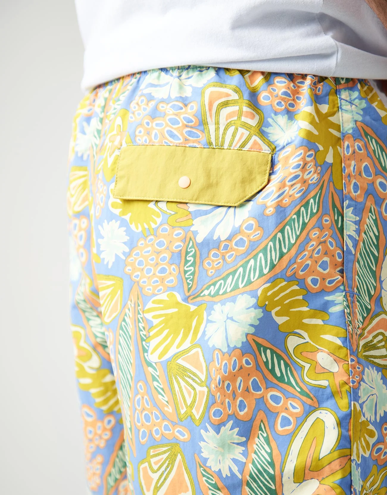 Patagonia Baggies 5" Shorts - Flourish: Abundant Blue - Image 5