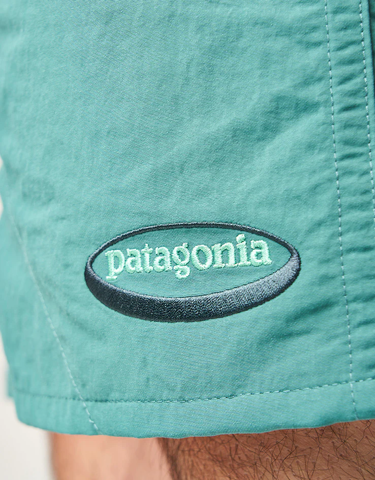 Patagonia Baggies 5" Shorts - '95 Oval Logo: Gem Green - Image 7