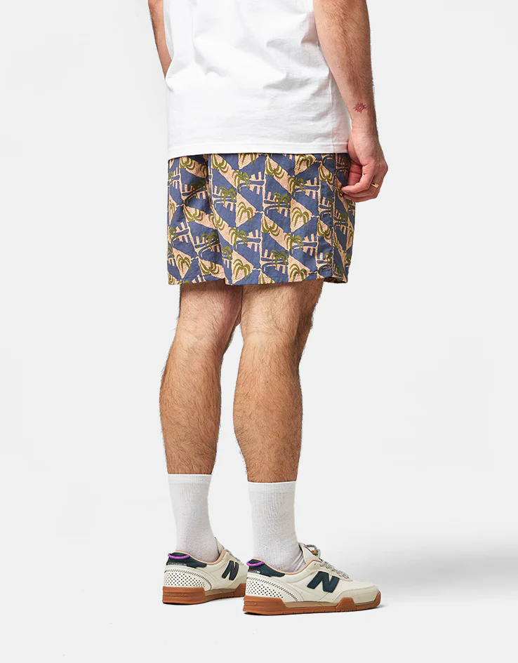 Patagonia Baggies 5" Shorts - Jaguar Geo: Dolomite Blue - Image 2