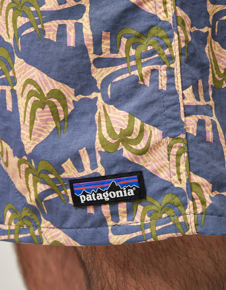 Patagonia Baggies 5" Shorts - Jaguar Geo: Dolomite Blue - Image 5
