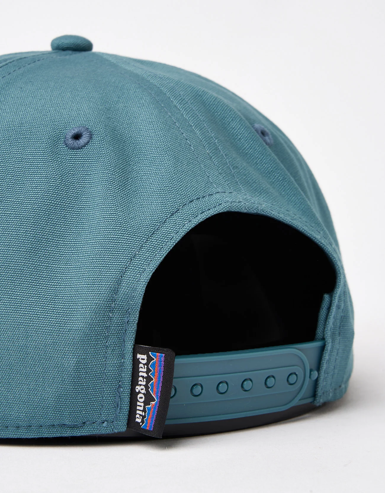 Patagonia Boardshort Label Funfarer Snapback Cap - Wetland Blue - Image 3