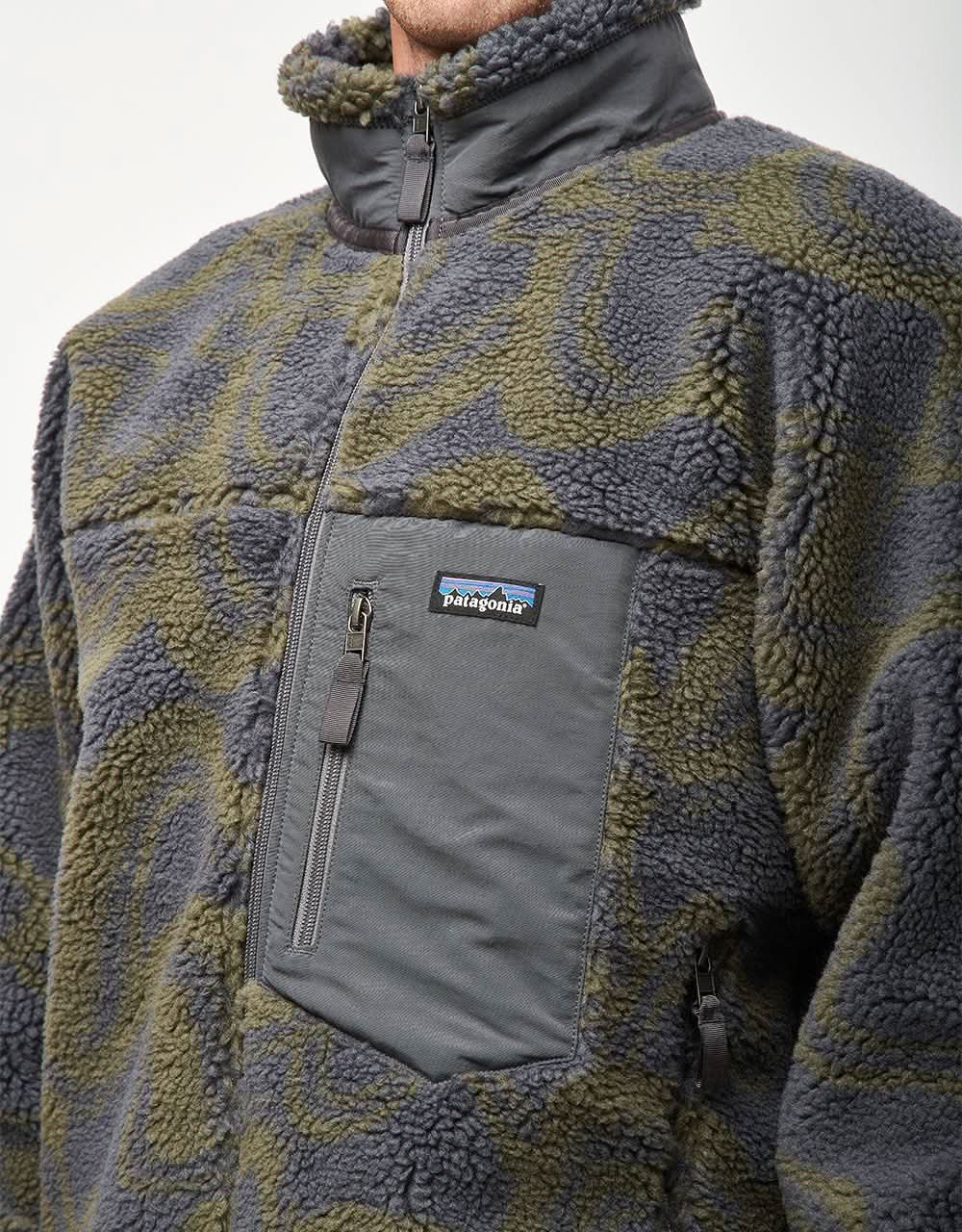 Patagonia Classic Retro-X Jacket - Currents: Forge Grey - Image 3