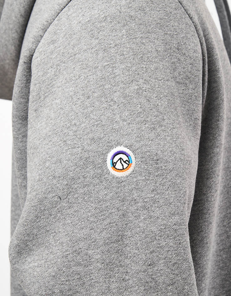 Patagonia Fitz Roy Icon Uprisal Pullover Hoodie - Gravel Heather - Image 4