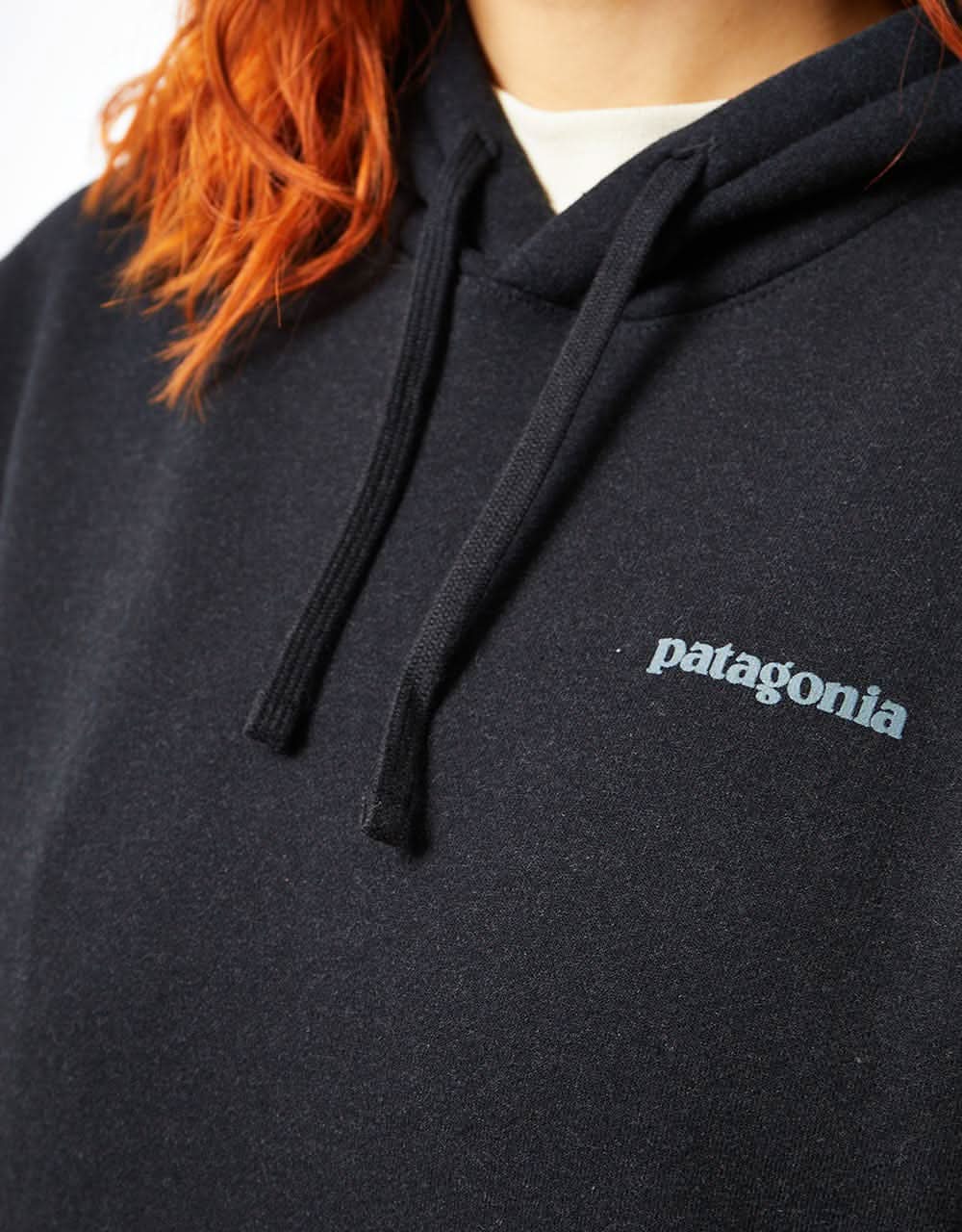 Patagonia Fitz Roy Icon Uprisal Pullover Hoodie - Ink Black - Image 7