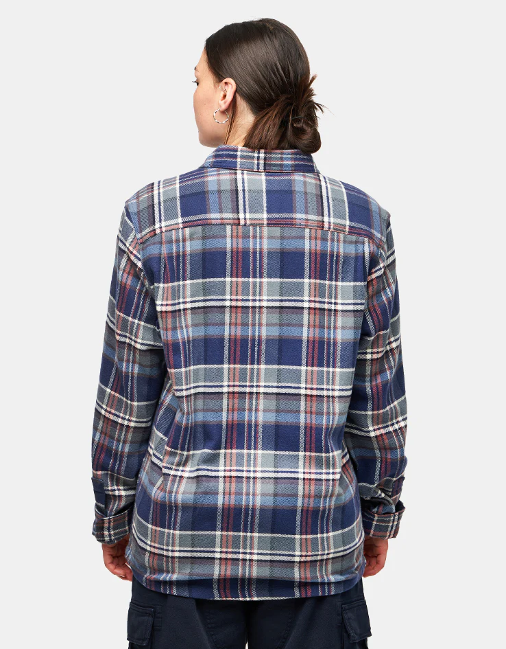 Patagonia Fjord L/S Flannel Shirt - Adventurer: New Navy - Image 9